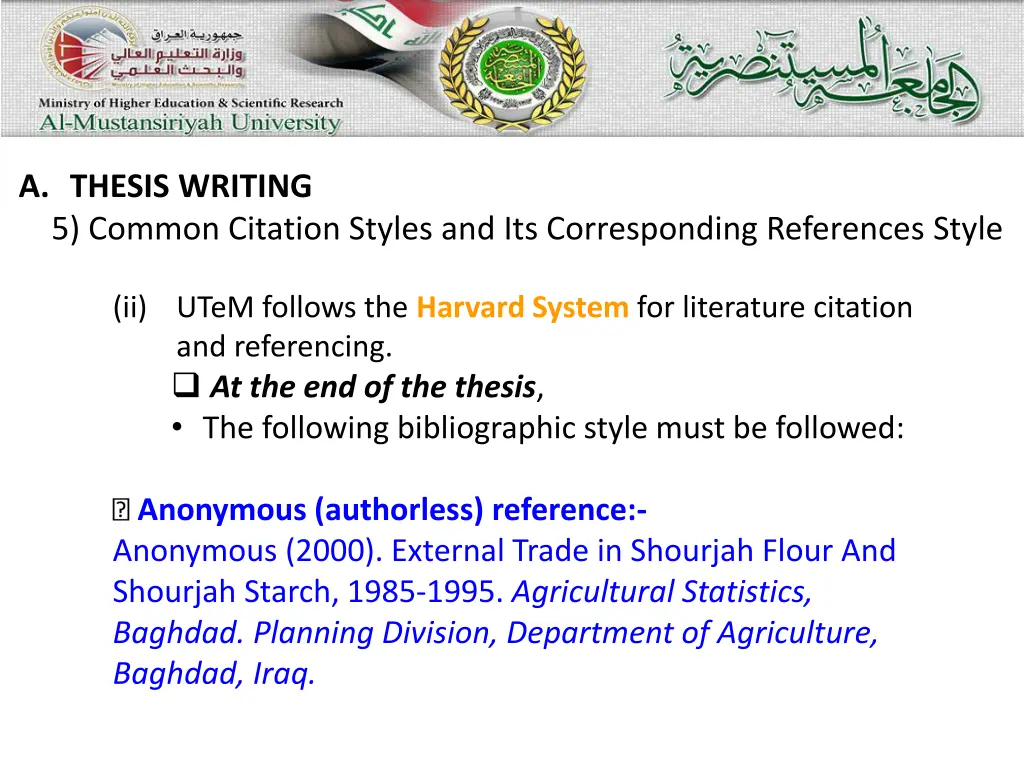 a thesis writing 5 common citation styles 3