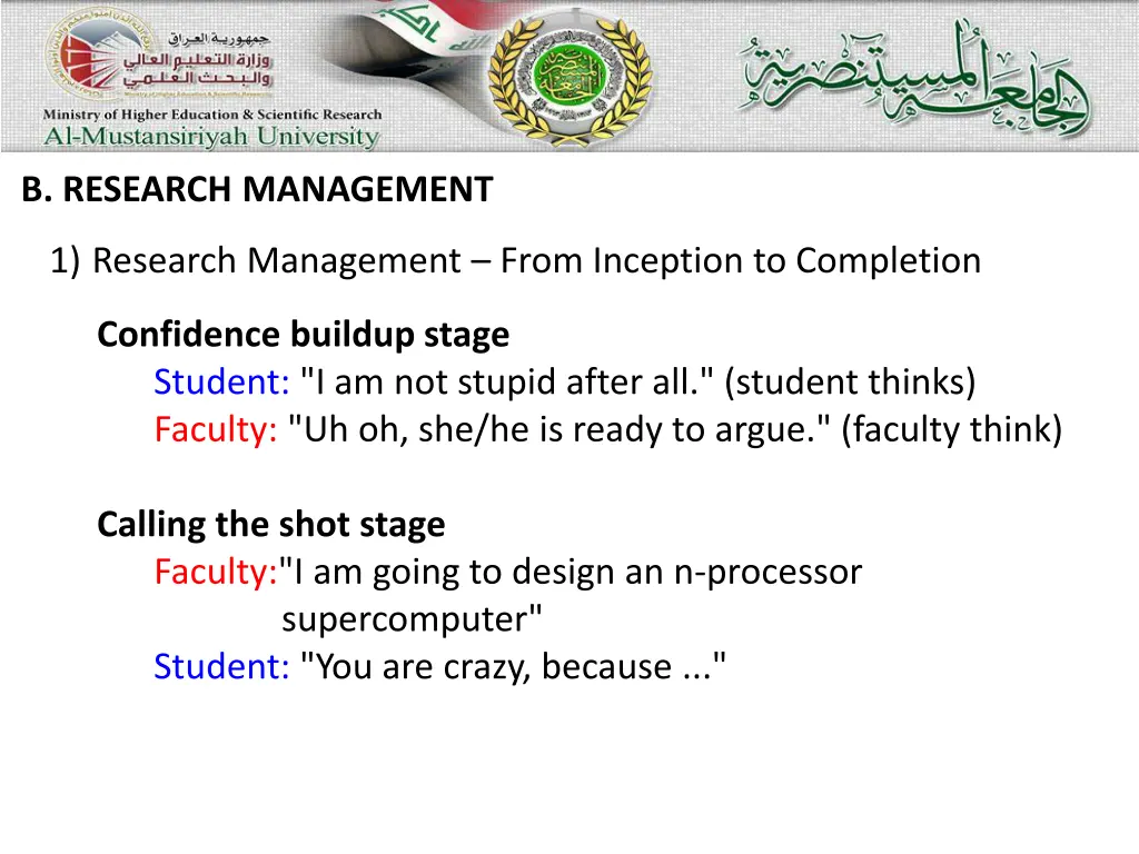 b research management