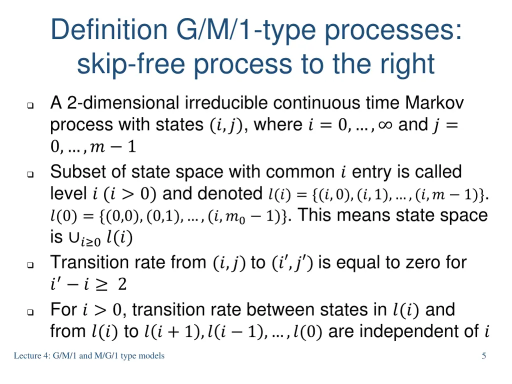 definition g m 1 type processes skip free process