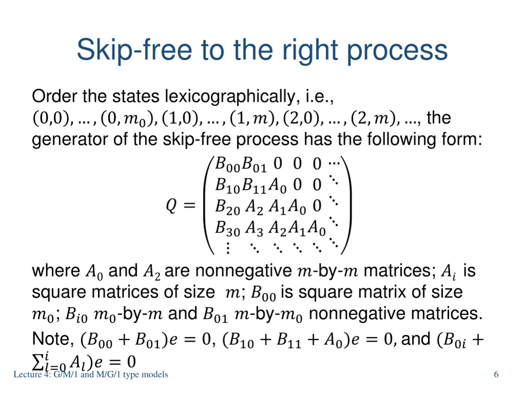 skip free to the right process