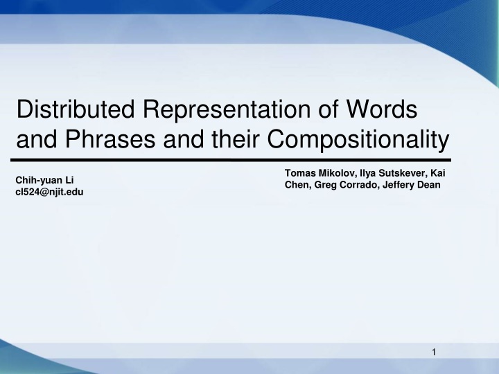 distributed representation of words and phrases