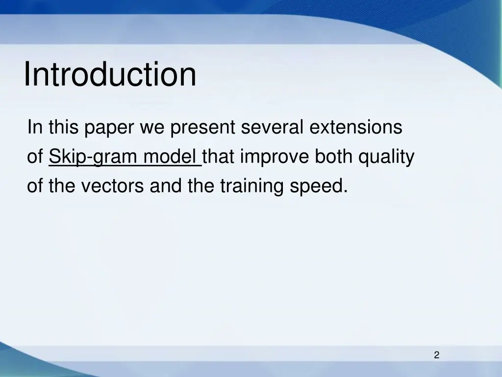 introduction