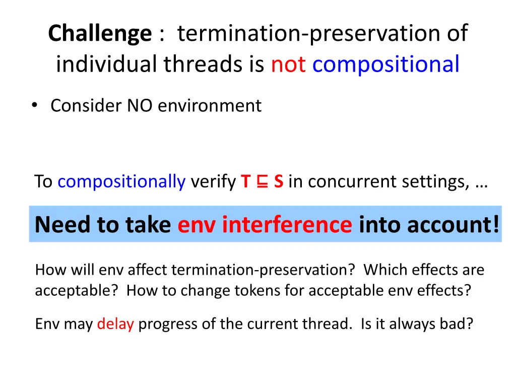 challenge termination preservation of individual 1