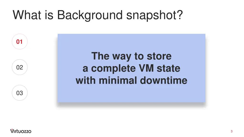 what is background snapshot