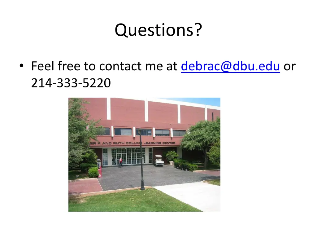 questions