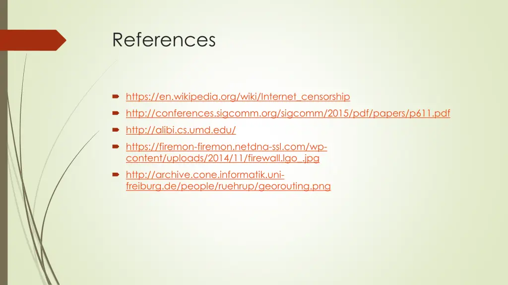 references