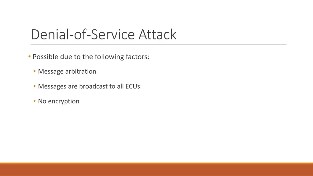 denial of service attack