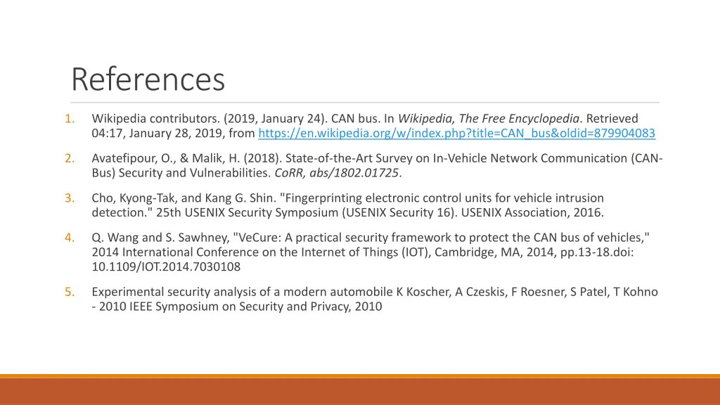references