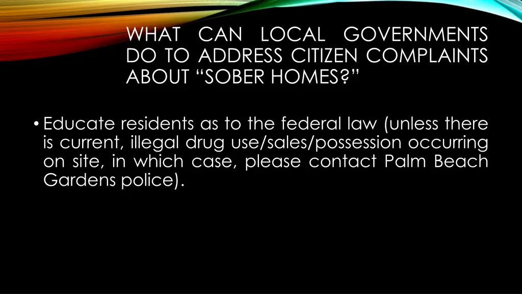 what can local governments do to address citizen