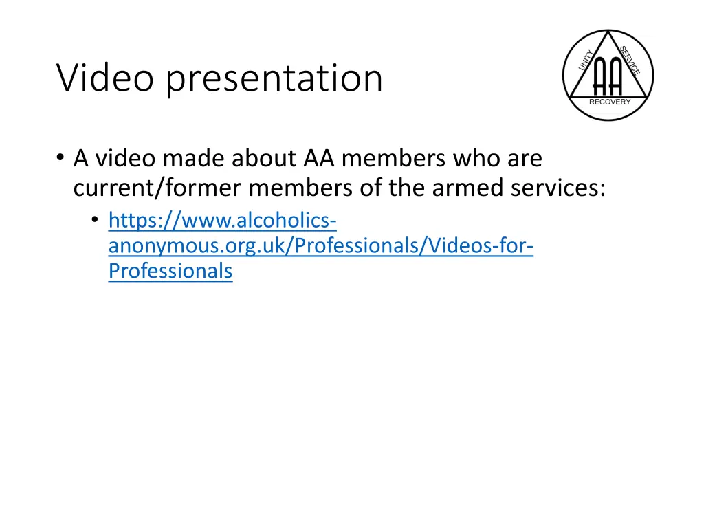 video presentation