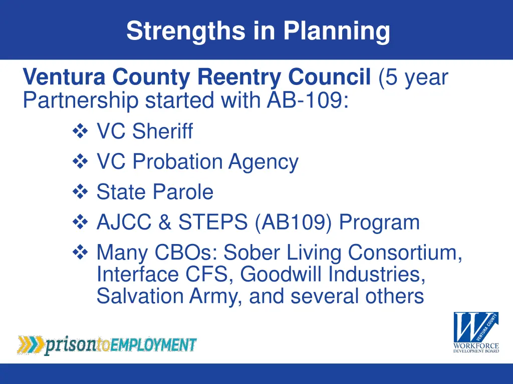 strengths in planning