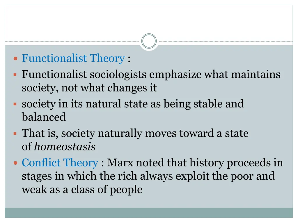 functionalist theory functionalist sociologists