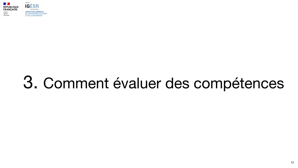 3 comment valuer des comp tences