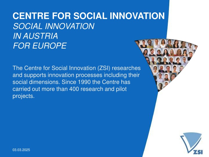 centre for social innovation social innovation