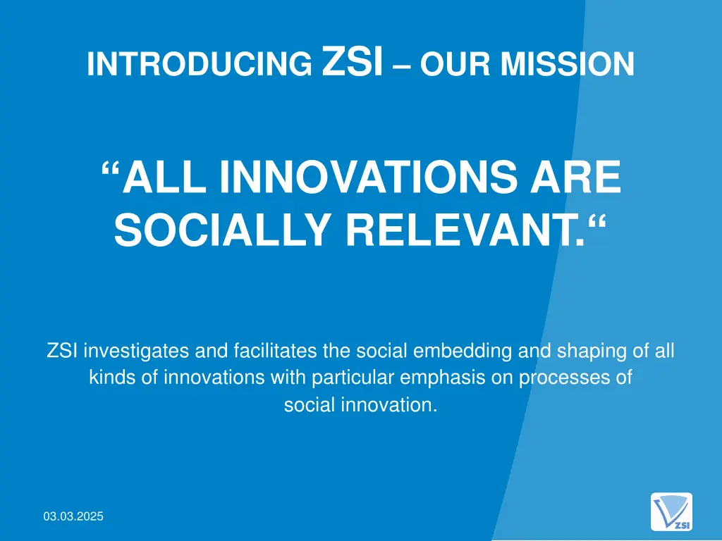 introducing zsi our mission