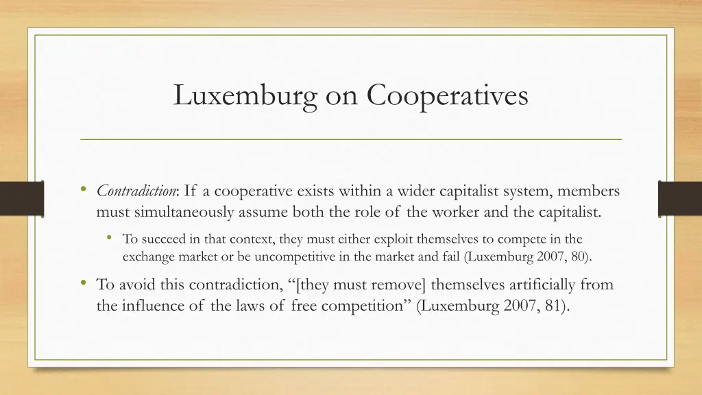luxemburg on cooperatives 2