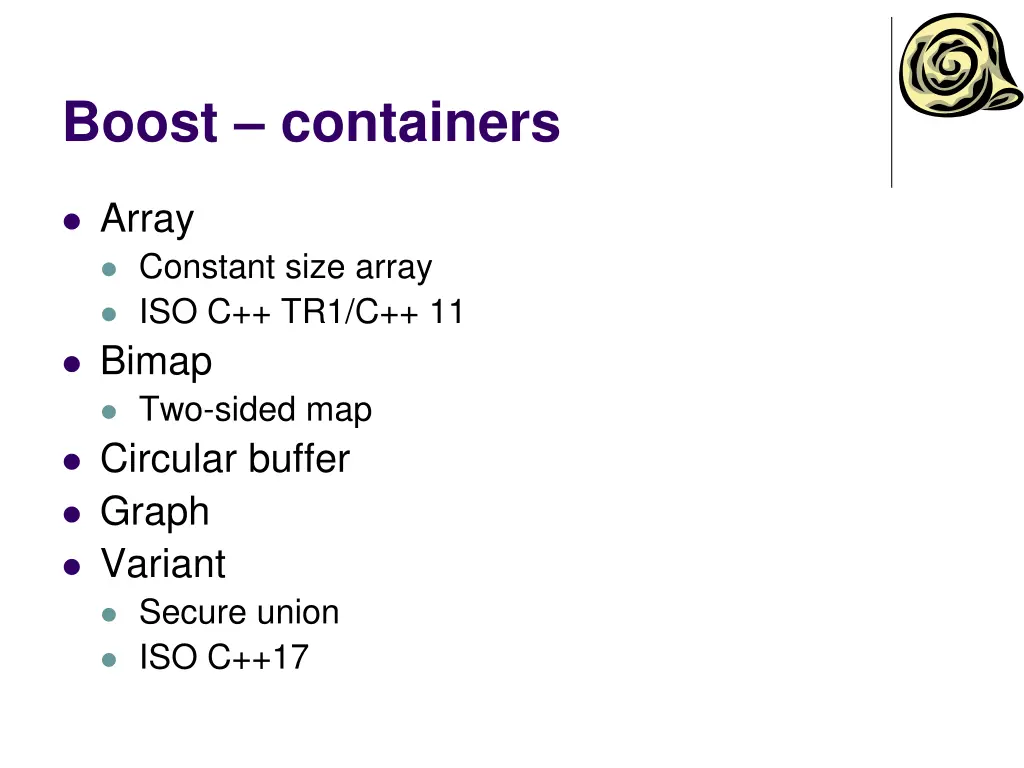 boost containers