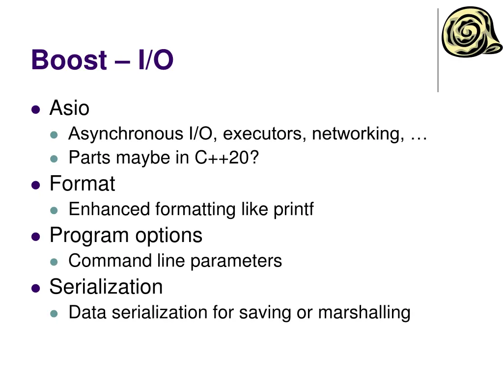 boost i o