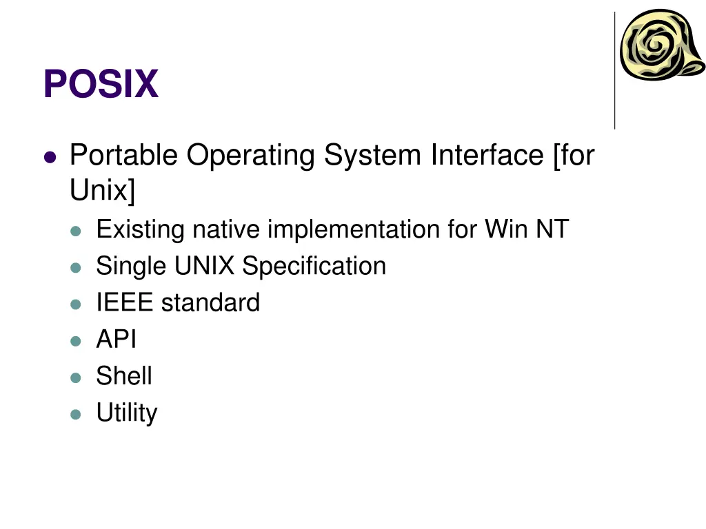 posix