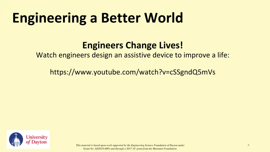 engineering a better world