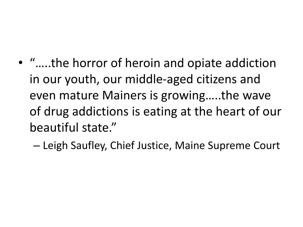 the horror of heroin and opiate addiction