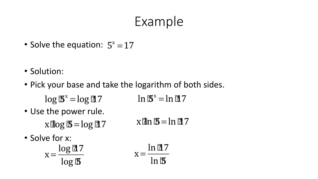 example 1