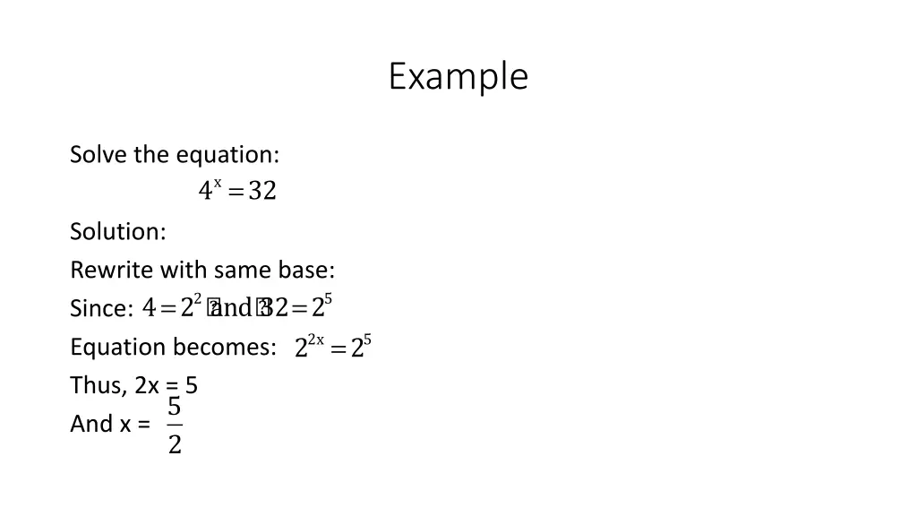 example
