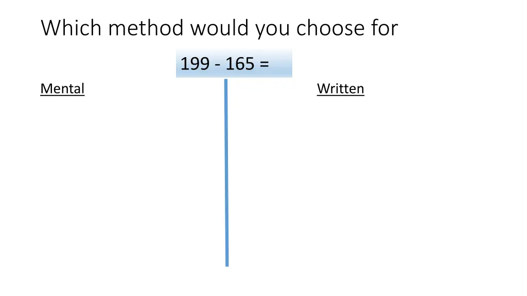 which method would you choose for