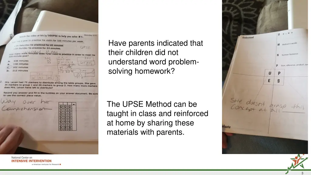 have parents indicated that their children