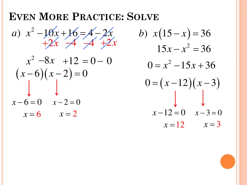 e ven m ore p ractice s olve