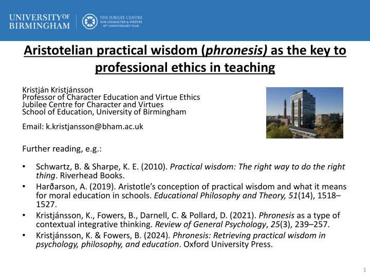 aristotelian practical wisdom phronesis