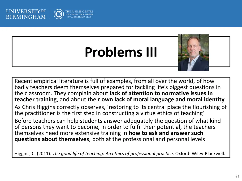 problems iii