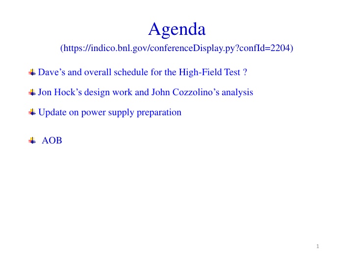 agenda