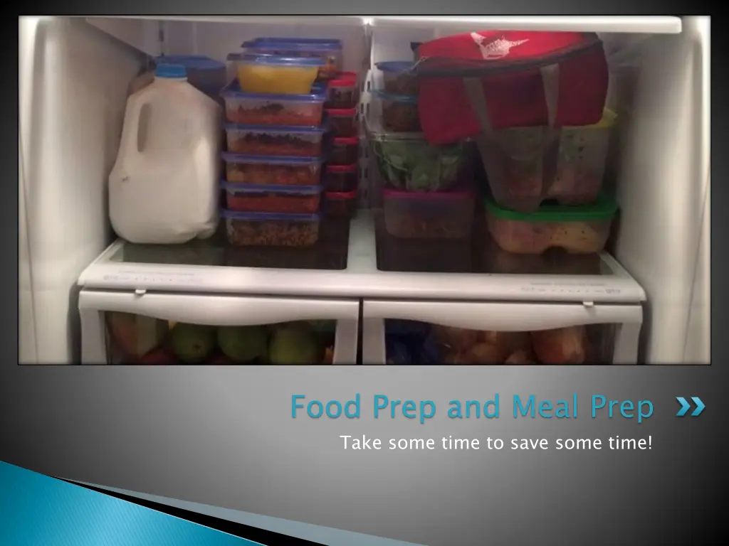 food prep and meal prep