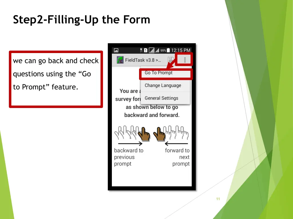 step2 filling up the form 2