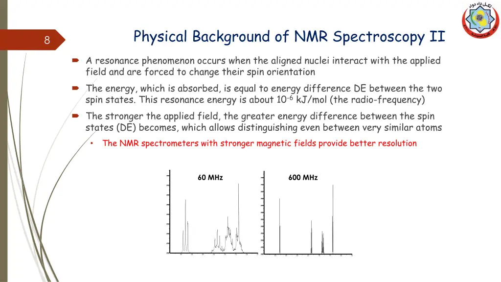 physical background of nmr spectroscopy ii