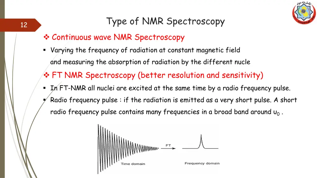 type of nmr spectroscopy