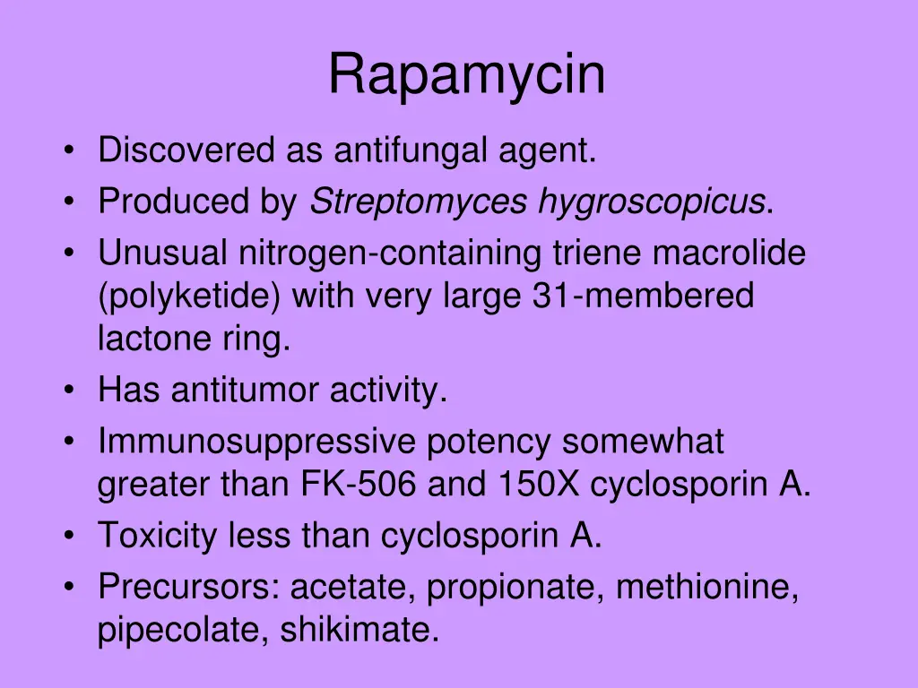 rapamycin