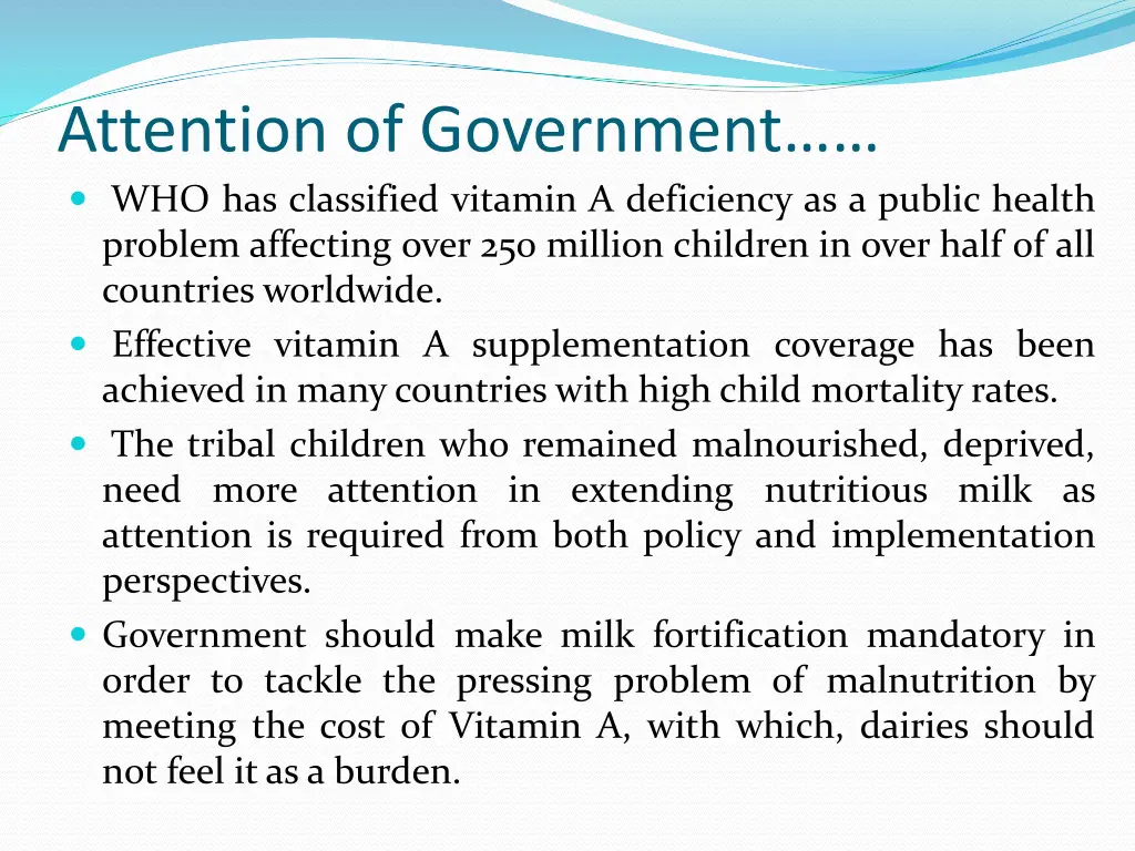 attention of government who has classified