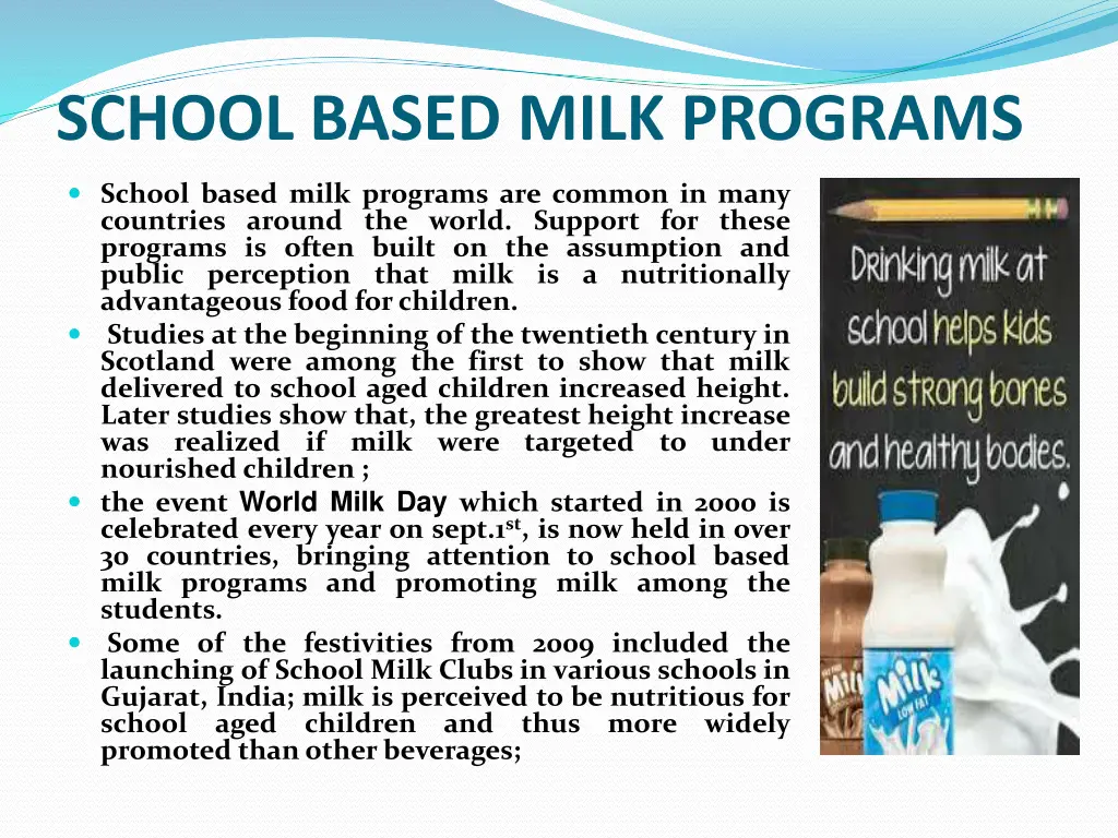 school based milk programs 1