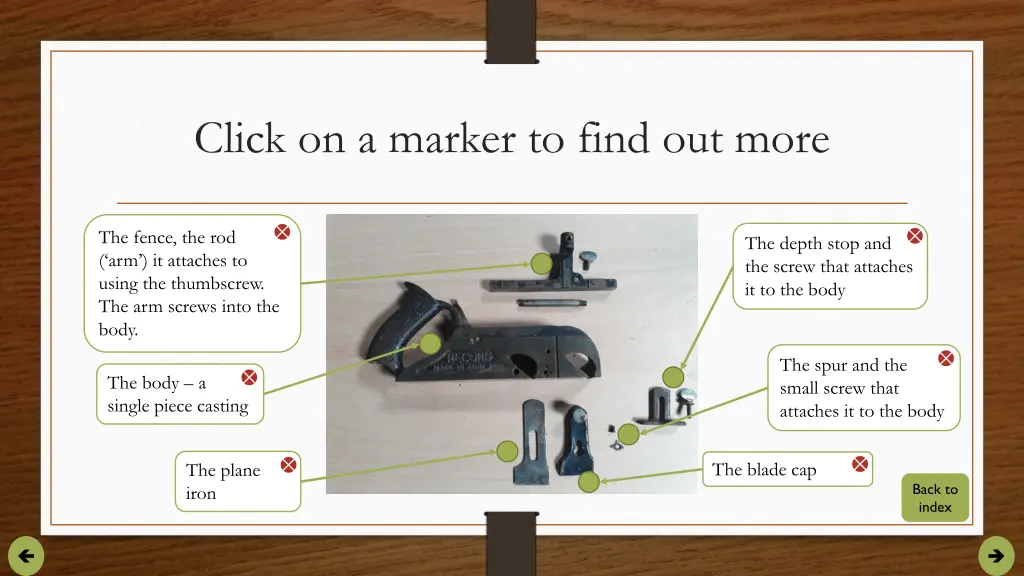 click on a marker to find out more