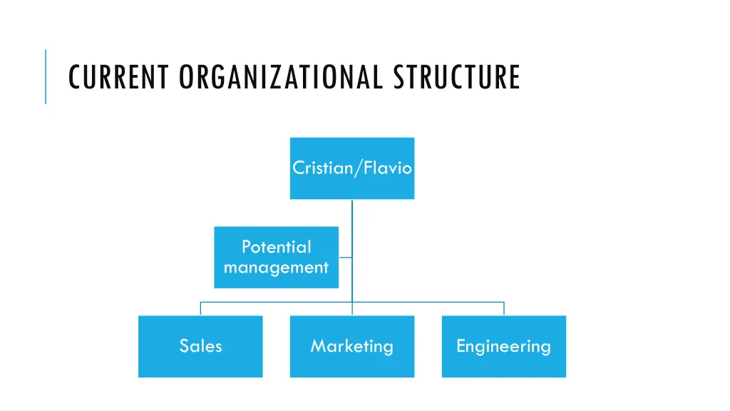 current organizational structure