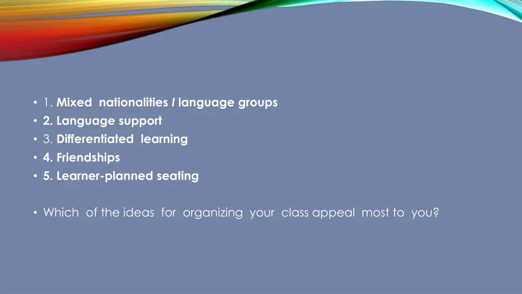 1 mixed nationalities i language groups 1