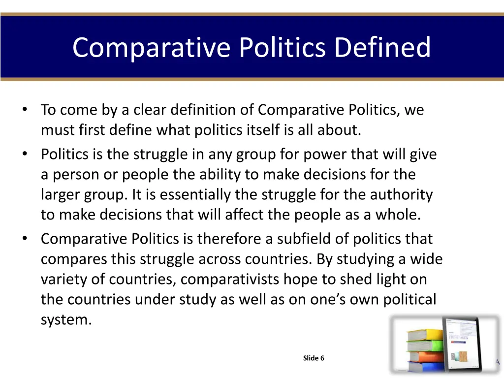 comparative politics defined
