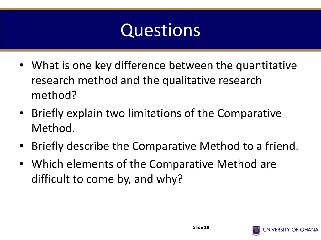 questions
