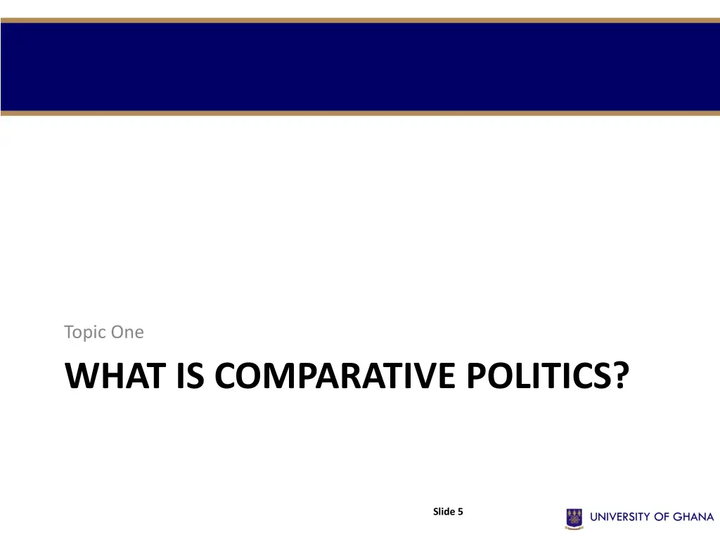 topic one