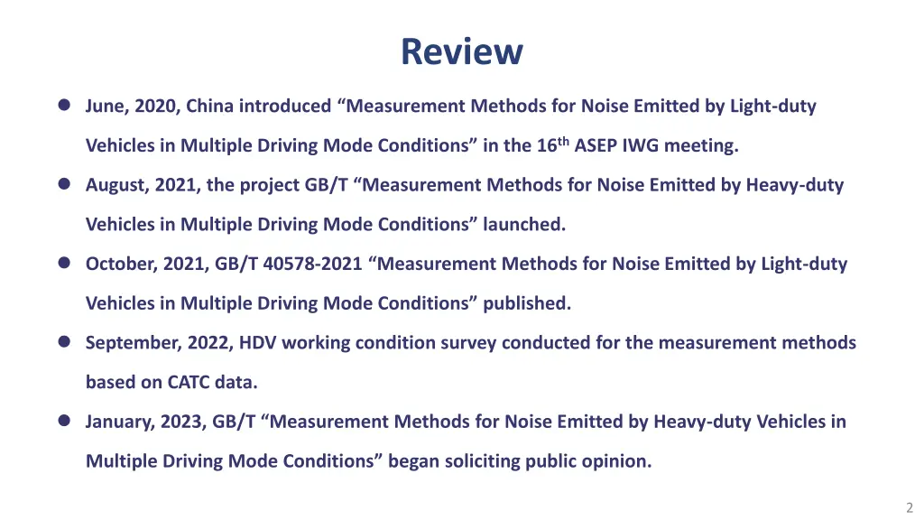 review