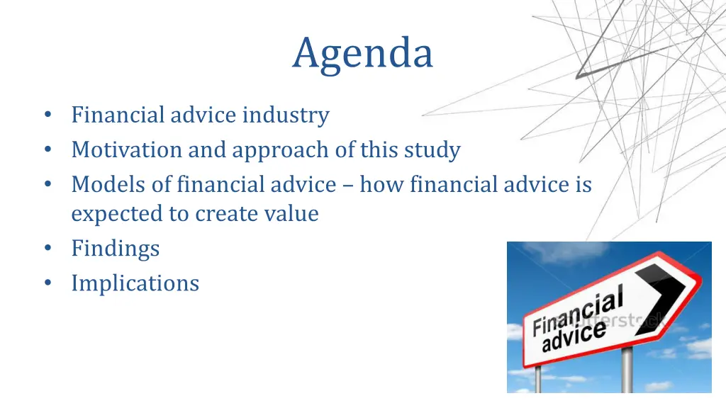 agenda