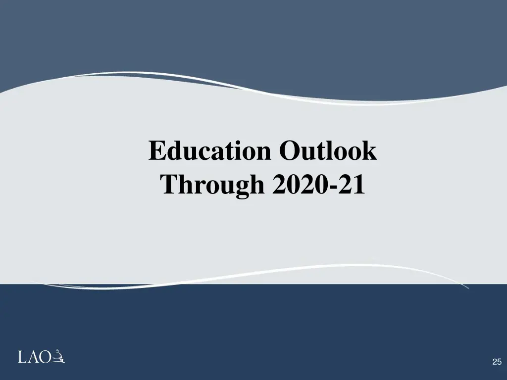 education outlook through 2020 21